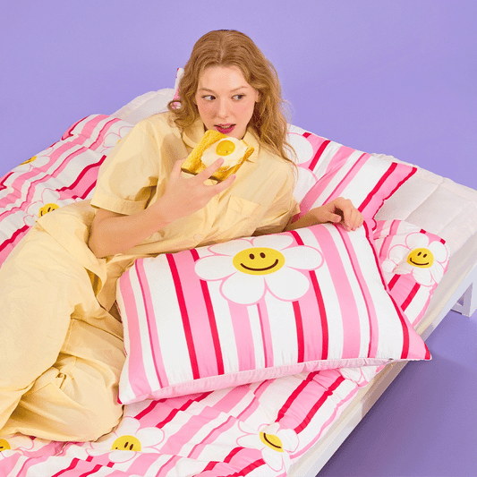 wiggle wiggle MAATILA 防塵蟎單人被枕套裝 Pink 產品展示