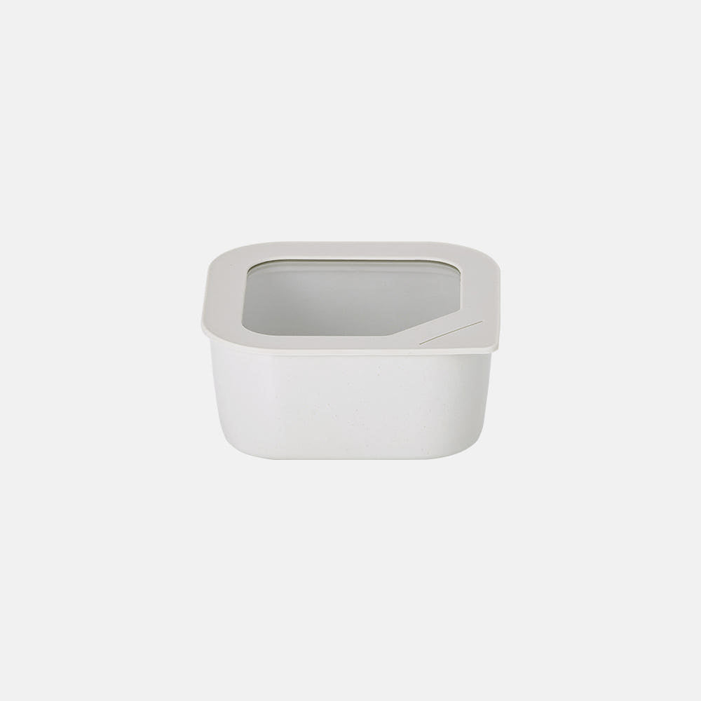 Neoflam Fika One 方形陶瓷密封容器 650ml 白色
