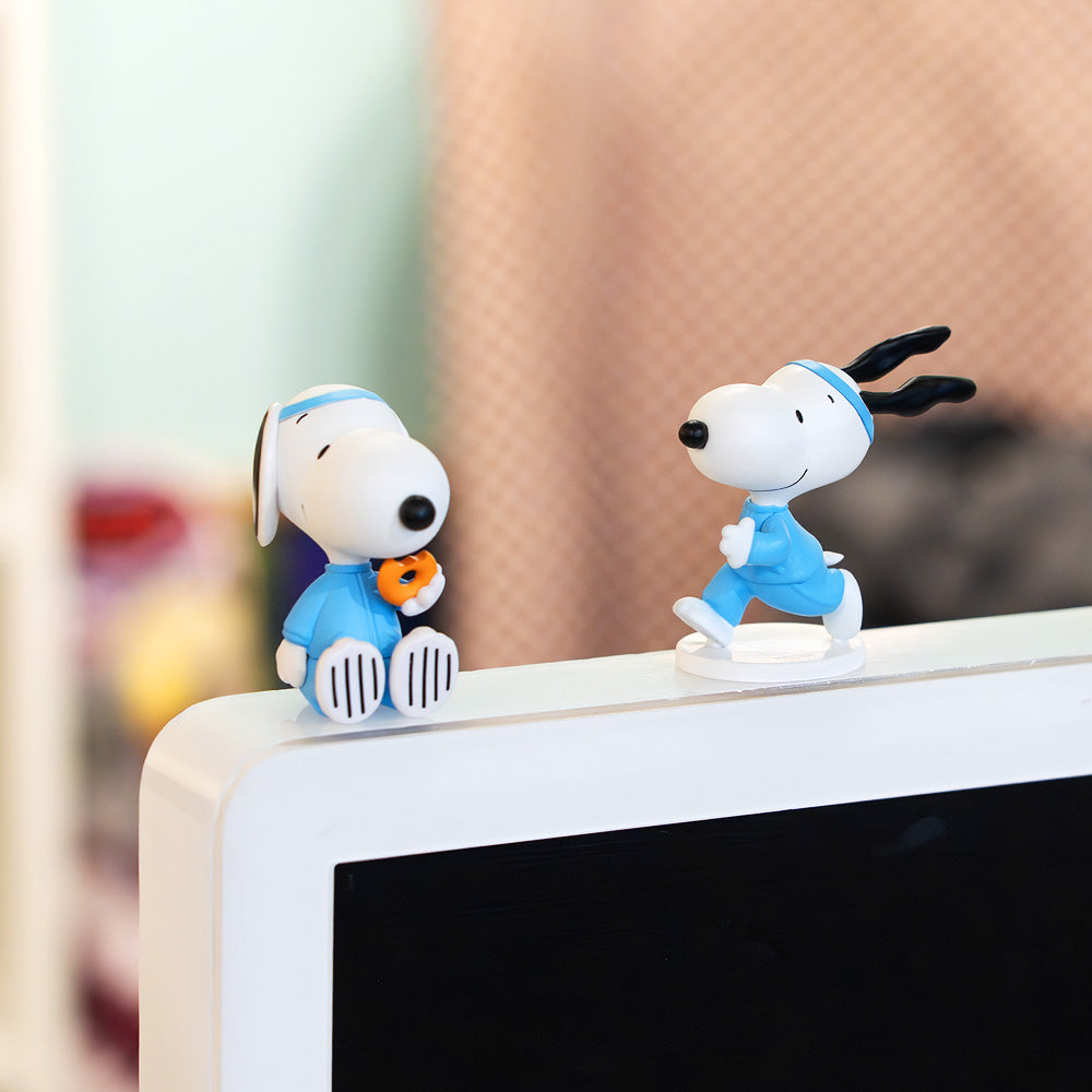 Snoopy 史努比監視器擺飾 2 件組
