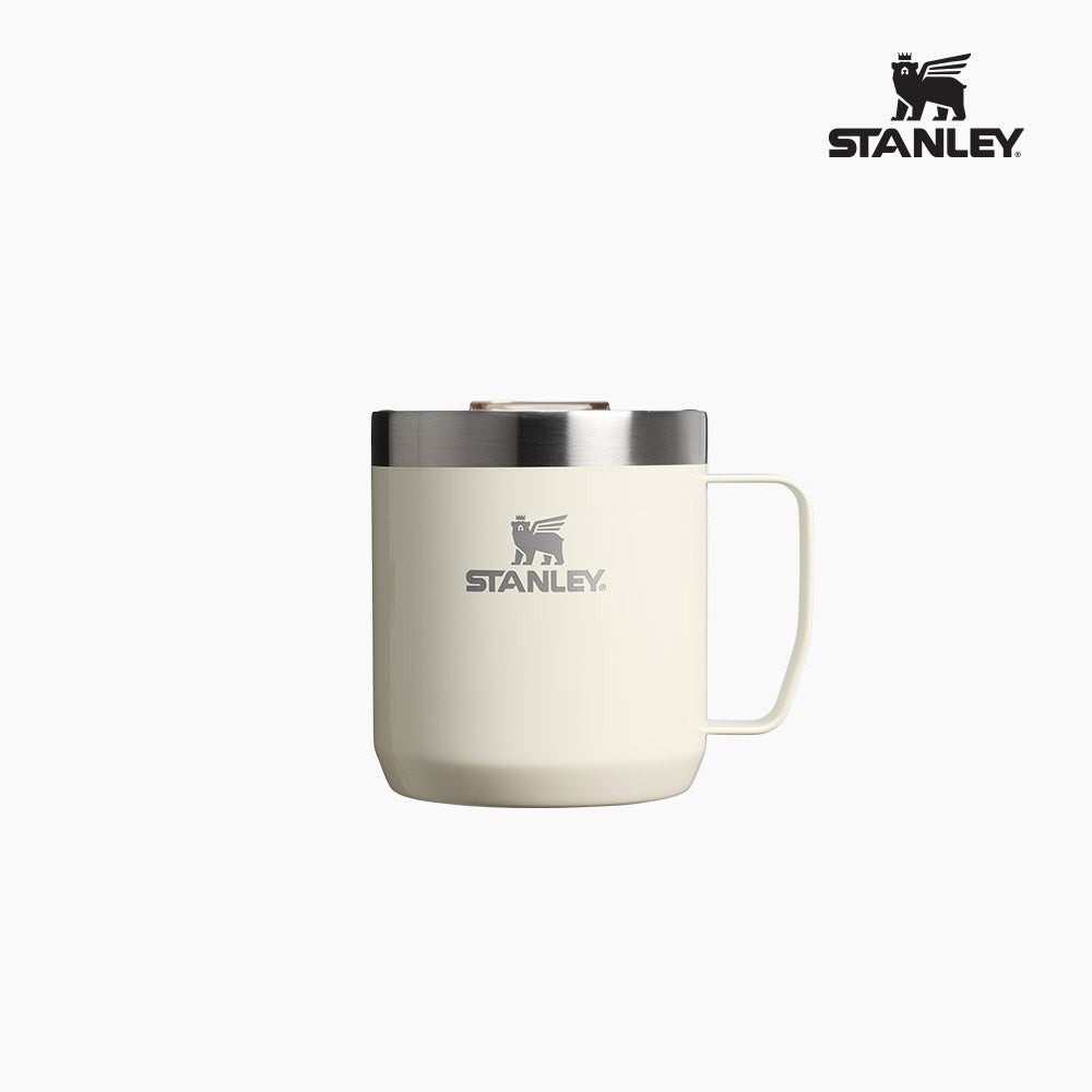 STANLEY Everyday Camp Mug 12oz 354ml | 保溫咖啡杯 | 不鏽鋼隔熱馬克杯 Cream Gloss