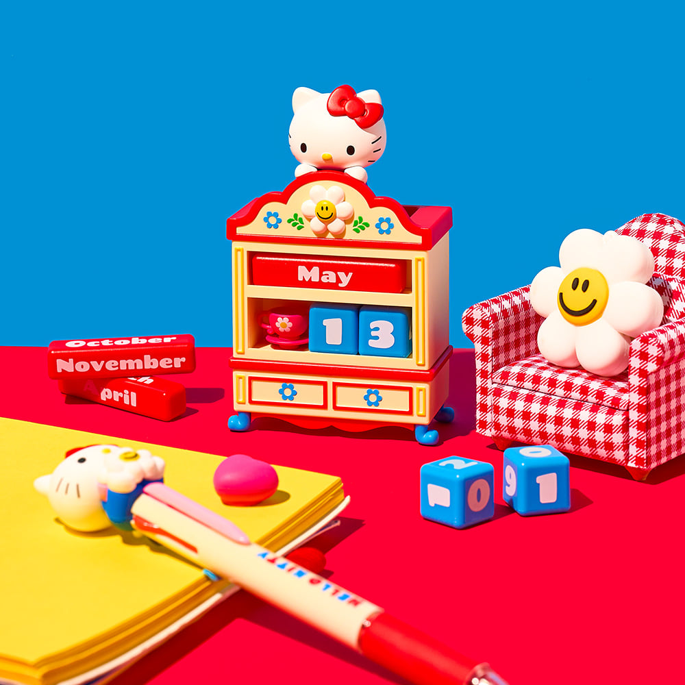 wiggle wiggle 公仔萬年曆 細節展示