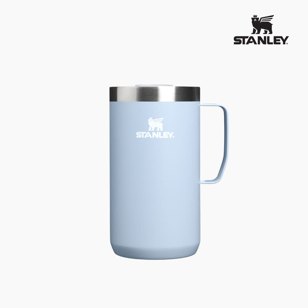 STANLEY Everyday Camp Mug 24oz 709ml | 保溫咖啡杯 | 不鏽鋼隔熱馬克杯 Blue Dream Stone