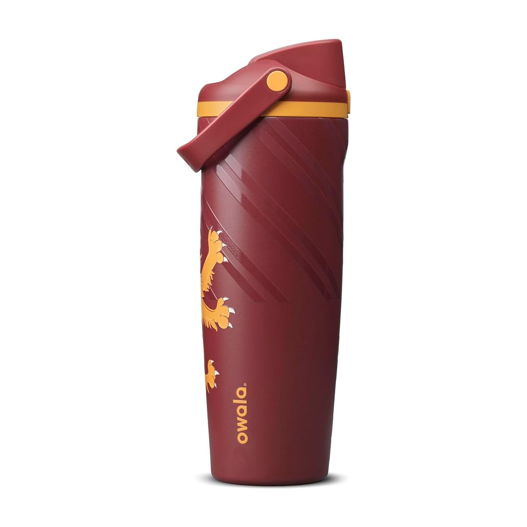 Owala Harry Potter FreeSip Sway 不鏽鋼保溫吸管水瓶 30oz 887ml Gryffindor（葛來分多）