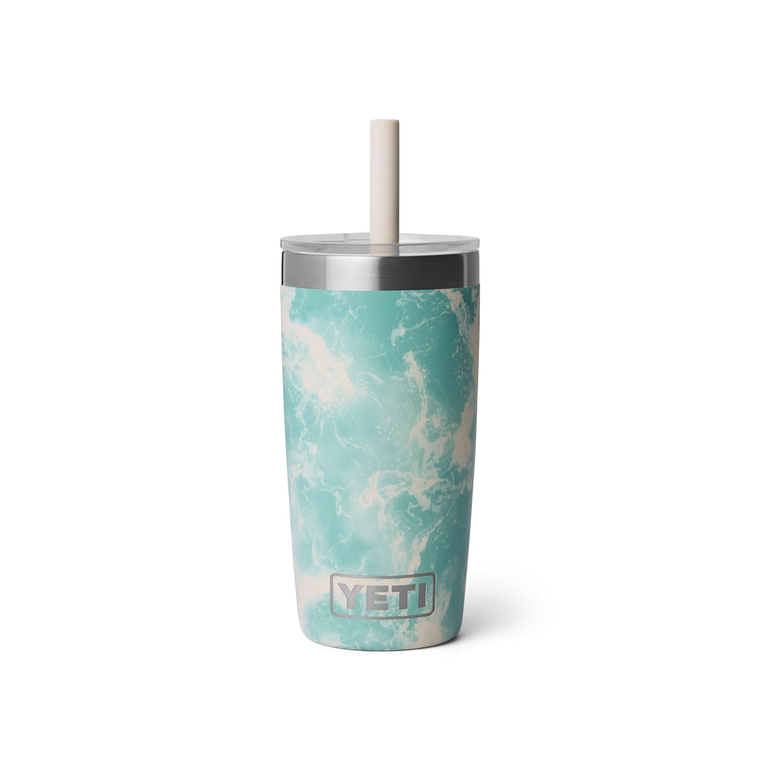 YETI 儿童10oz迷你不銹鋼保溫杯 優質雙層保冷設計 Sea View
