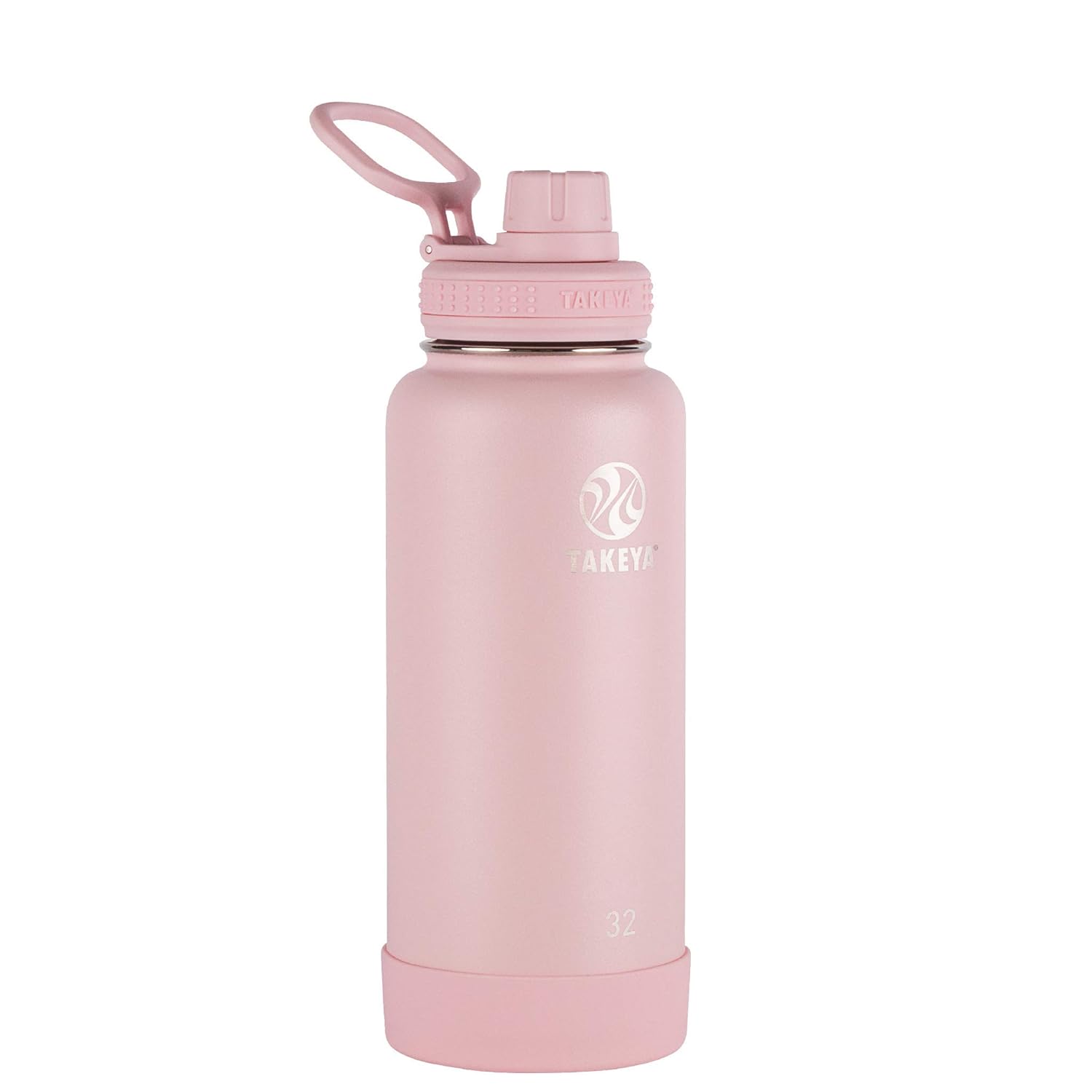 Takeya 真空不鏽鋼運動水壺 40oz 1.18L Blush