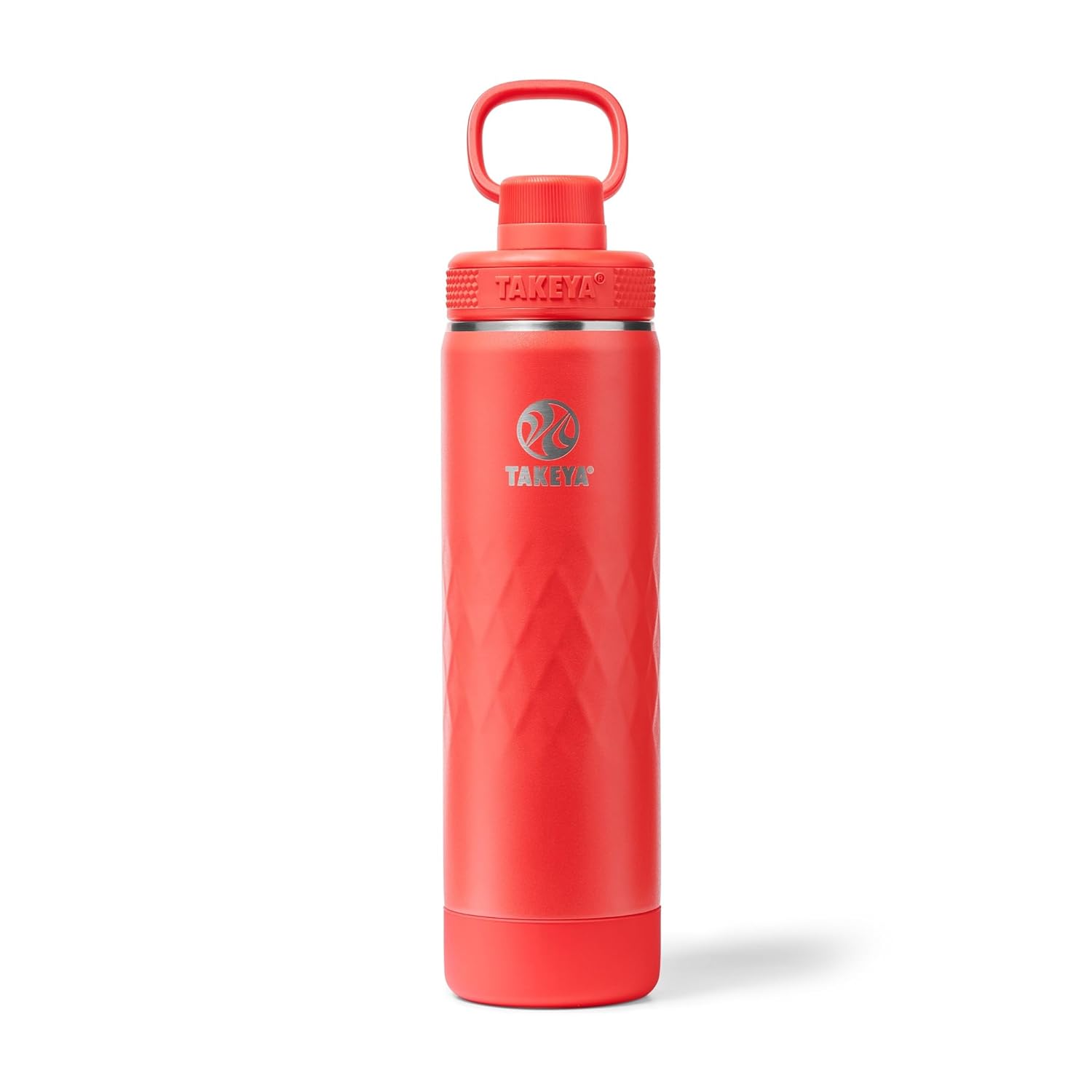 Takeya 22oz 高效保溫不鏽鋼運動水瓶 Crimson