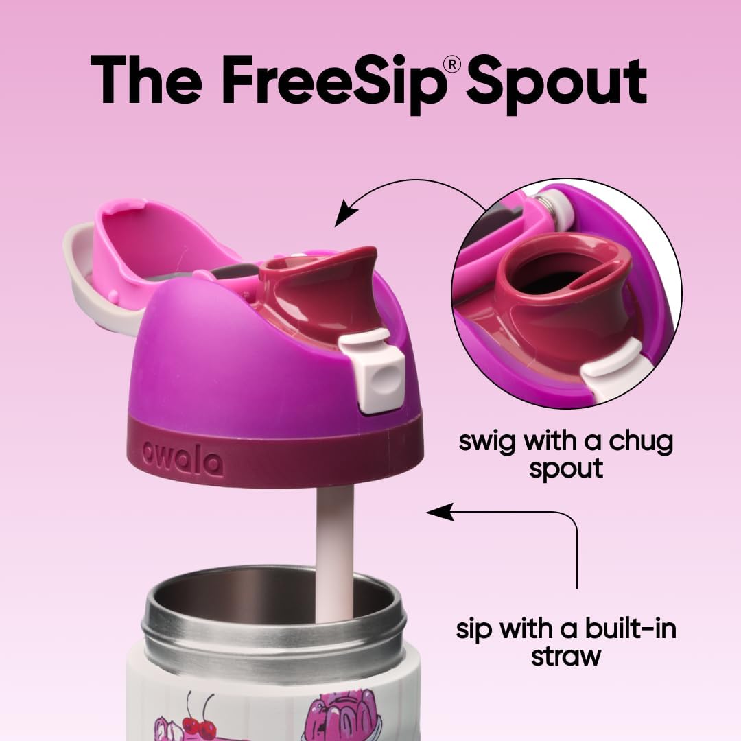 Owala FreeSip 不鏽鋼保溫吸管水瓶 24oz Delectable Delights