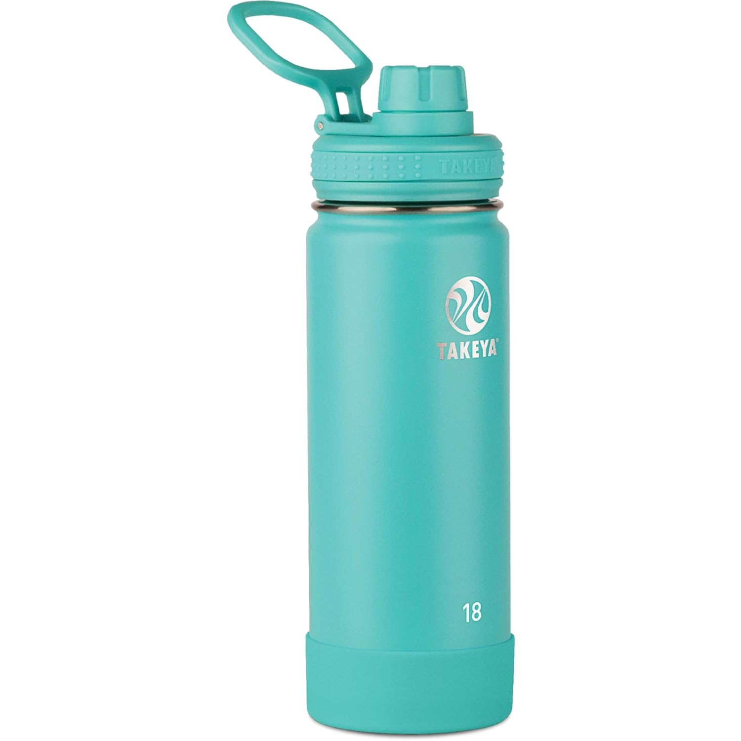 Takeya 超耐用不鏽鋼運動水壺 18oz 532ml Teal