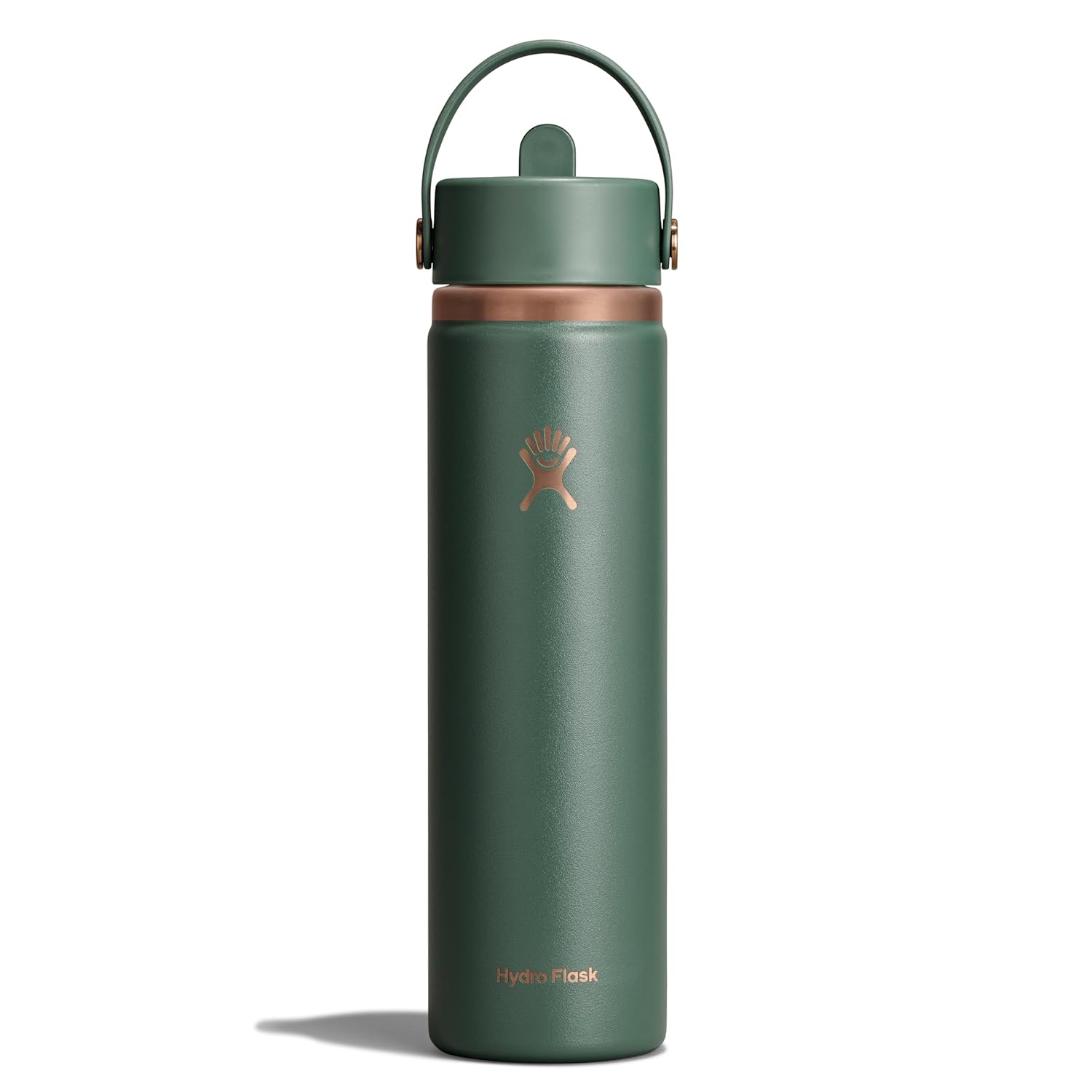 Hydro Flask 24 oz (710ml) 寬口不鏽鋼保溫瓶 Forest Green Arc
