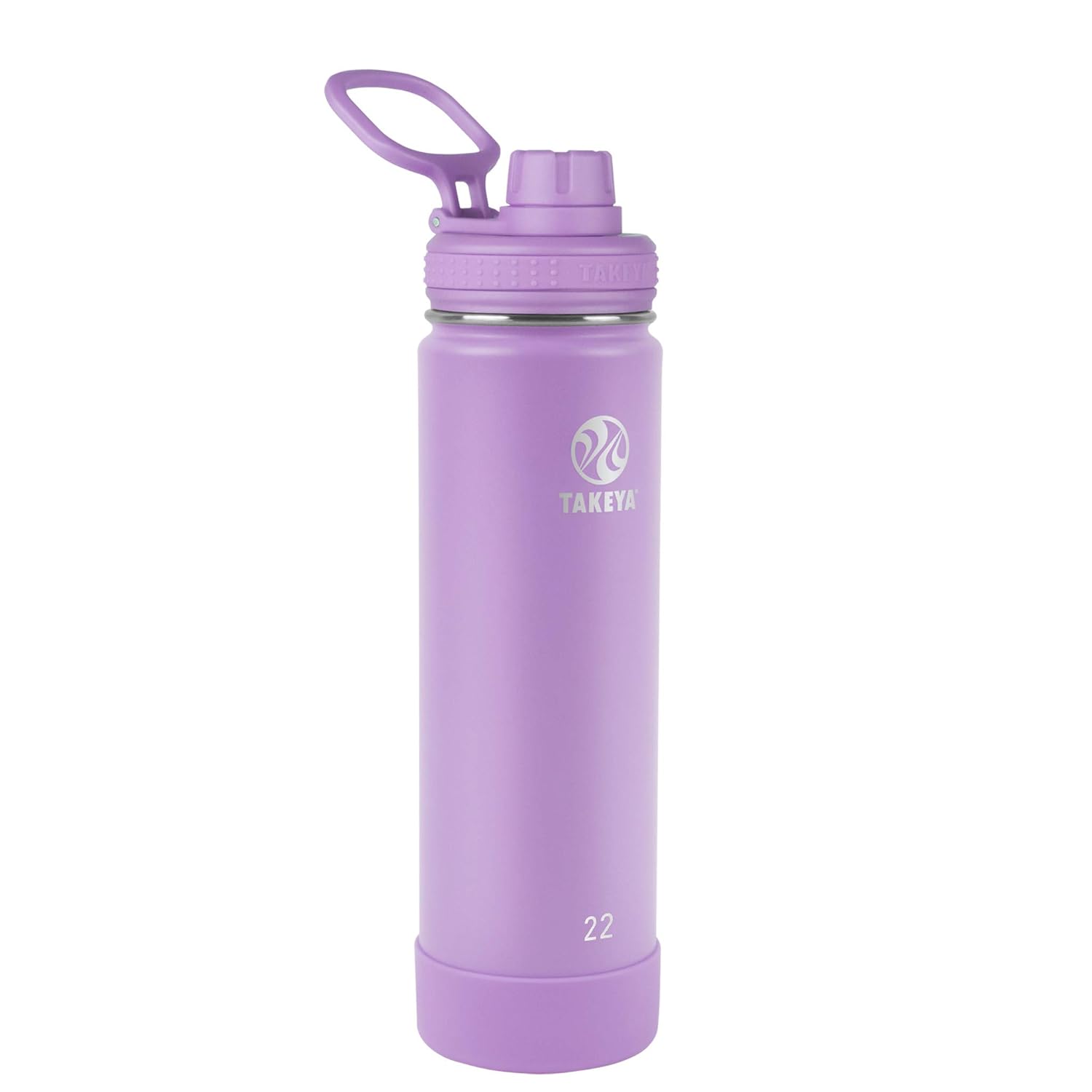 Takeya 22oz 不鏽鋼保溫水壺 650ml Lilac