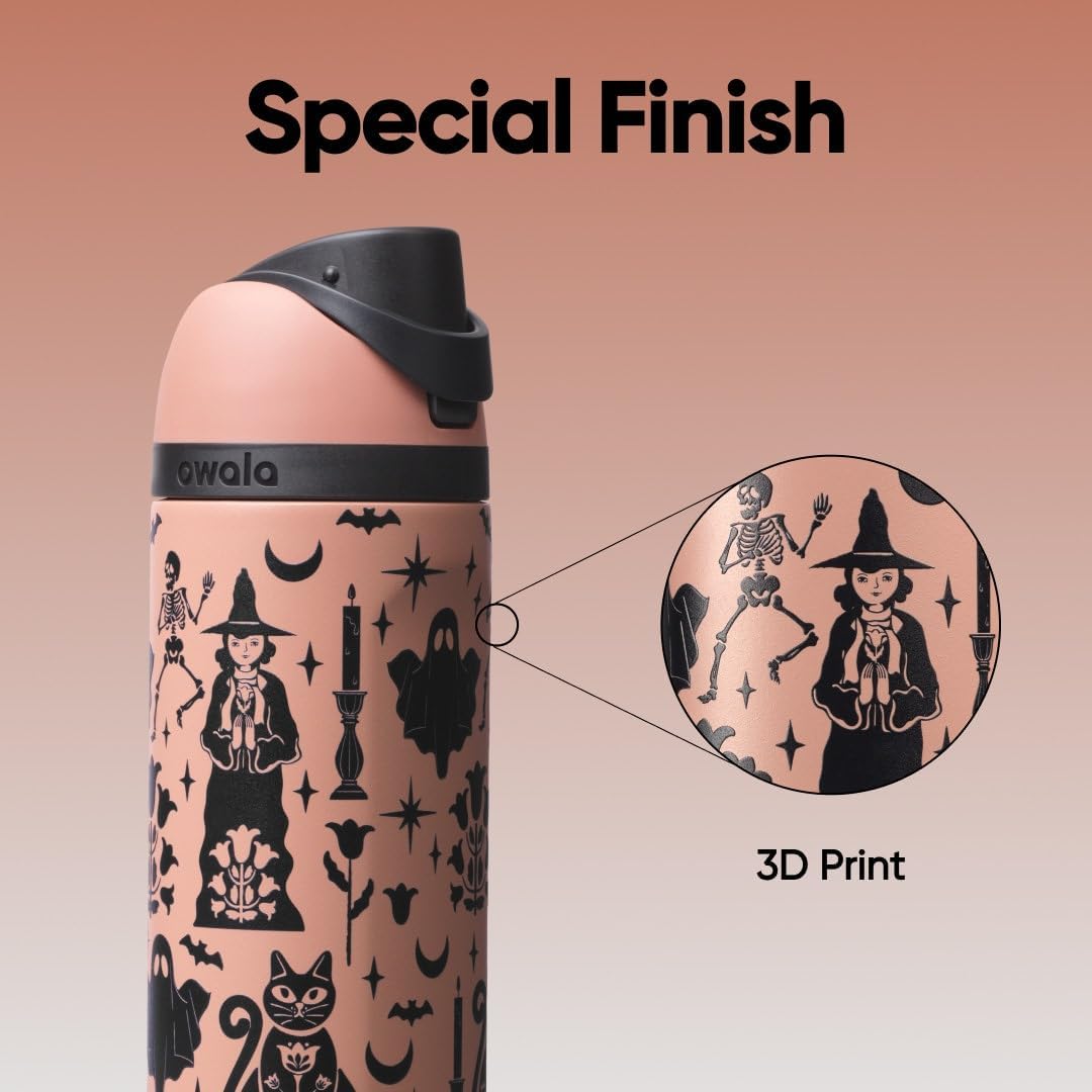 Owala FreeSip 不鏽鋼保溫吸管水瓶 24oz Fright and Delight