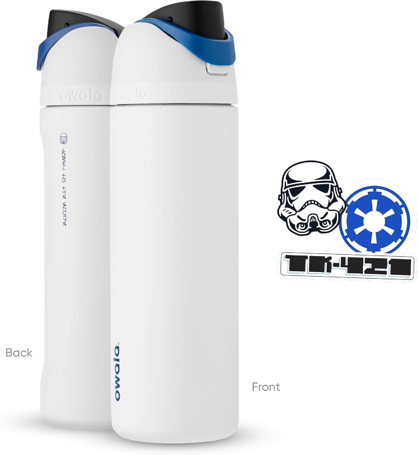 Owala Star Wars FreeSip 不鏽鋼保溫吸管水瓶 24oz Storm Trooper
