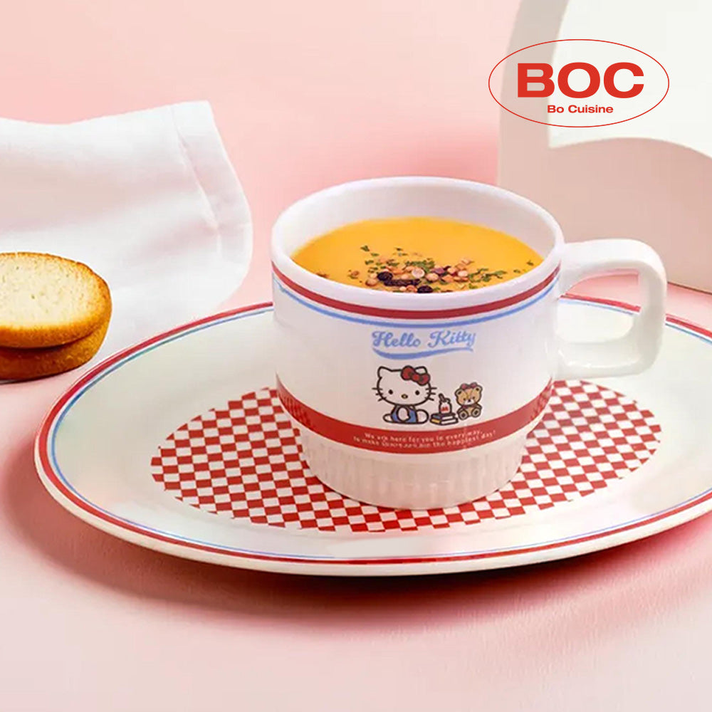 Sanrio Hello Kitty Vintage Brunch Plate Set