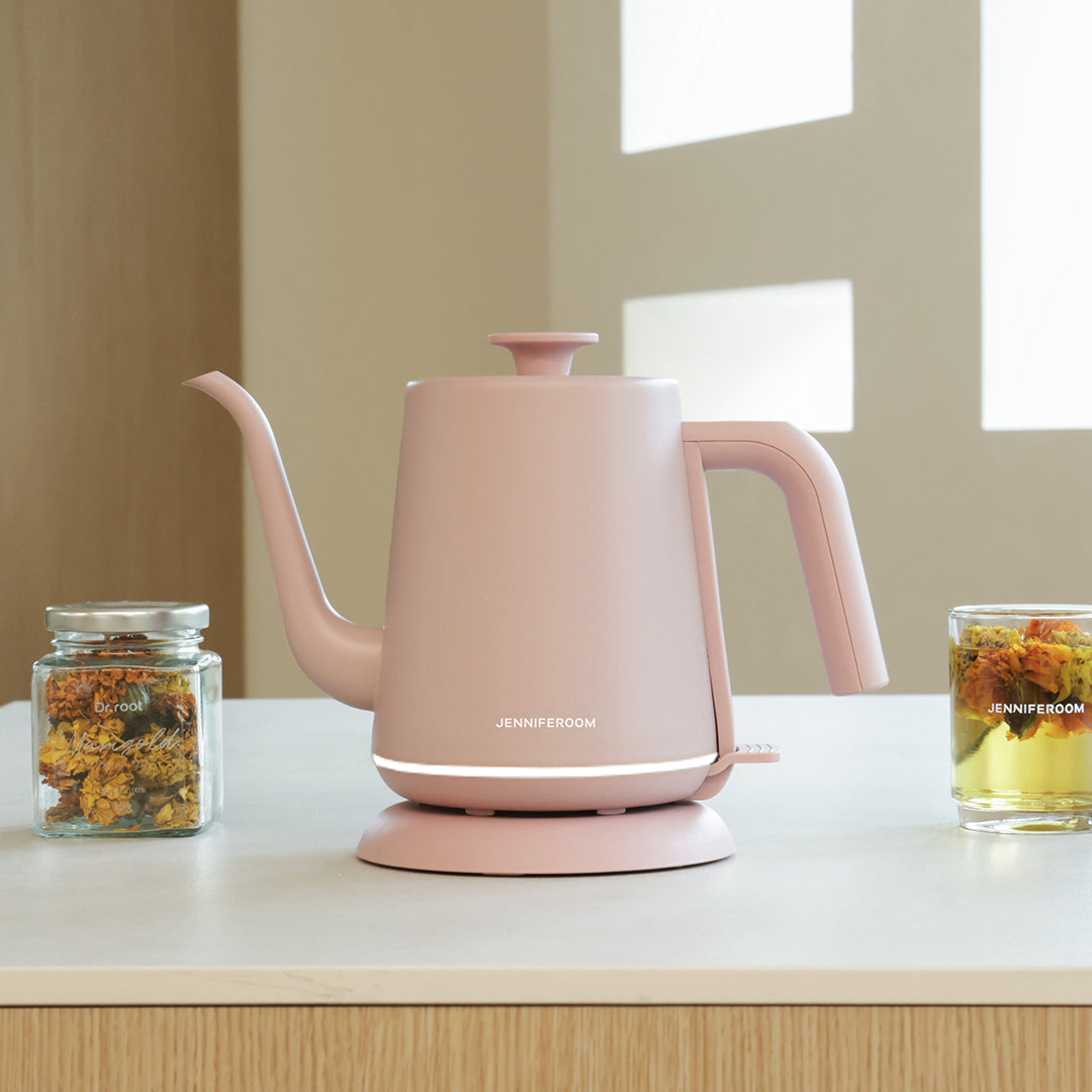 Jenniferoom 馬卡龍色電熱水壺 0.8L 4色