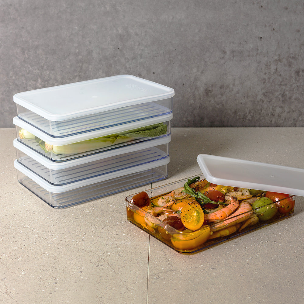 韓國製造 Silicook｜雪櫃食材收納盒｜實用組合裝｜SET U