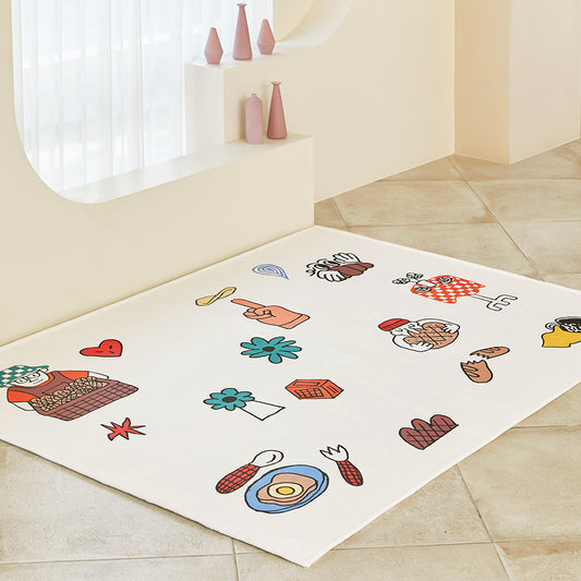 Scandinhome Brunch Short-Pile Washable Living Accent Rug 100x150 地氈 地毯