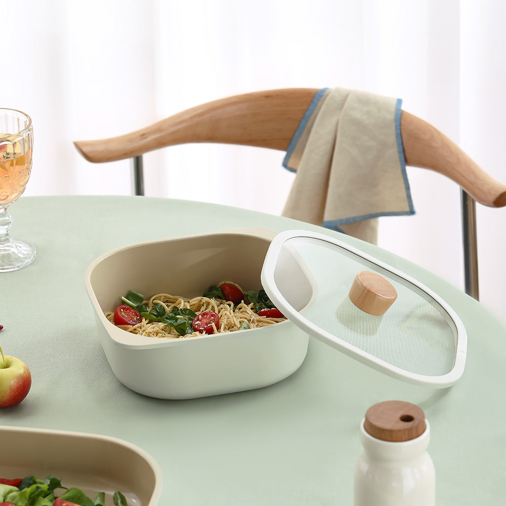 Neoflam 陶瓷塗層疊疊方鍋套裝