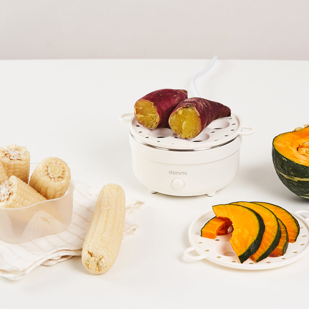 韓國Danmi 單人電蒸鍋   蒸蛋器 10孔出氣 DA-EGS01