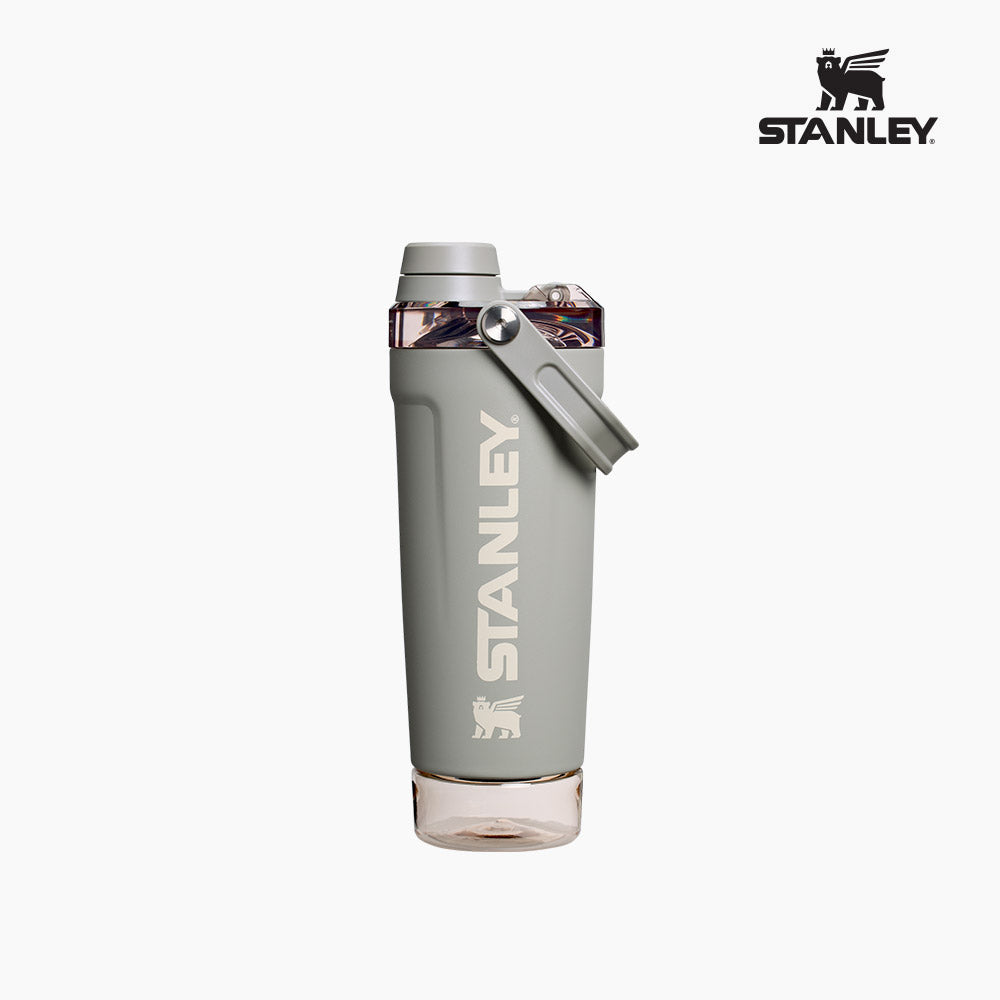 Stanley Vitalize Shaker Tumbler 591ml + Container 103ml 不鏽鋼搖搖杯 Sage Grey