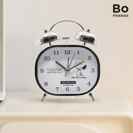 Peanuts 75週年金屬時鐘