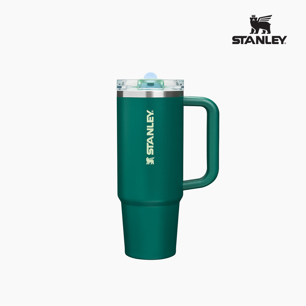STANLEY Quencher Pro旅遊吸管杯 887ml Emerald Honeydew