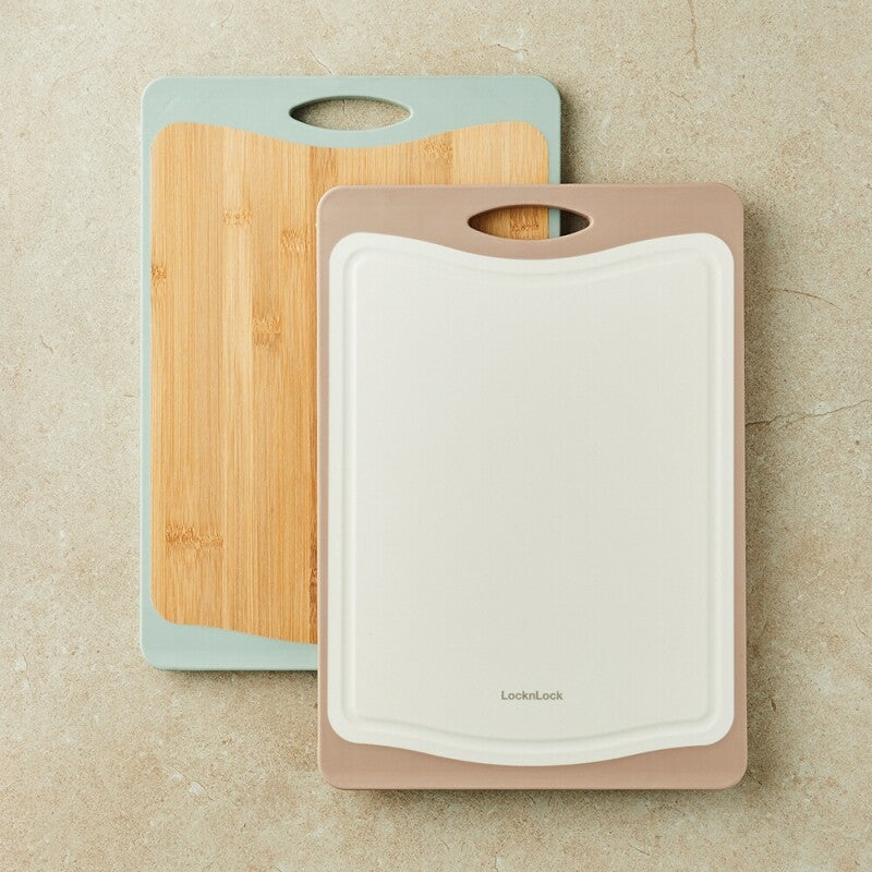 韓國 Locknlock 雙面抗菌砧板 （三種尺寸）