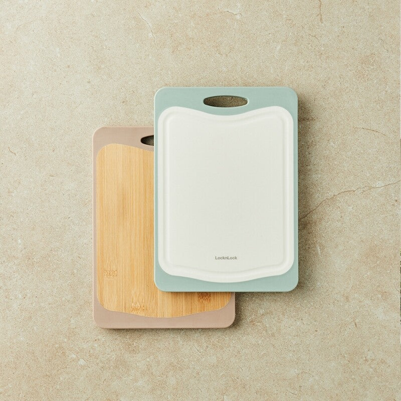 韓國 Locknlock 雙面抗菌砧板 （三種尺寸）