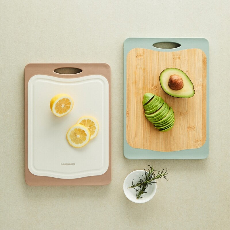 韓國 Locknlock 雙面抗菌砧板 （三種尺寸）
