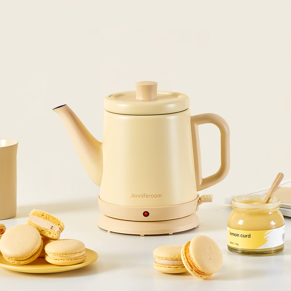Jenniferoom 馬卡龍色電熱水壺 0.8L 4色