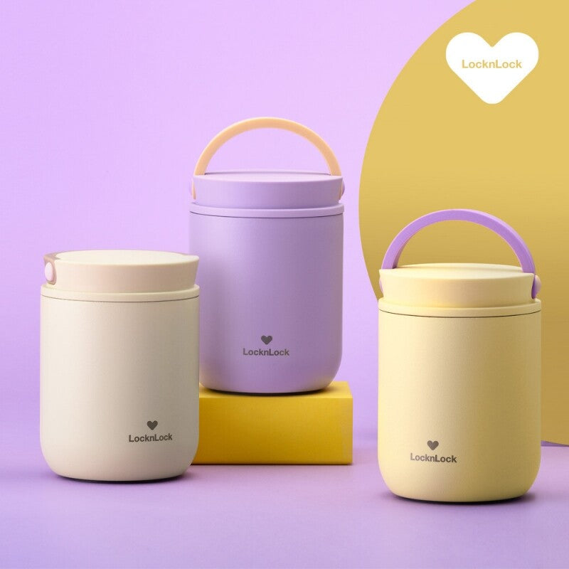 Locknlock LITTLE LUV 食品罐 高效保溫壺 湯壺 300ml