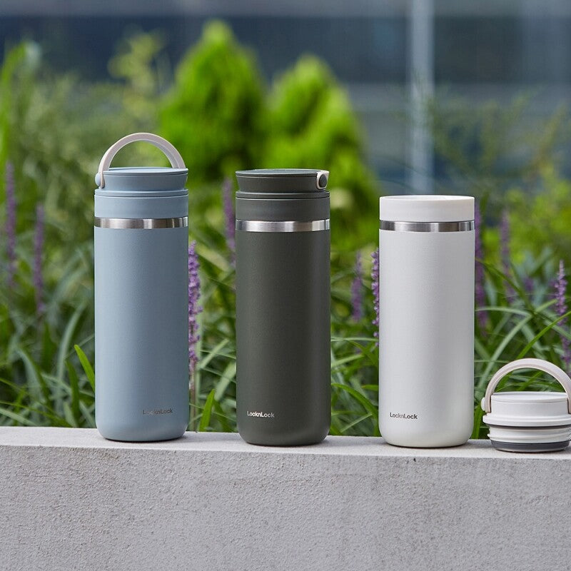 Locknlock METRO 兩用保溫杯 475ml  LHC4274