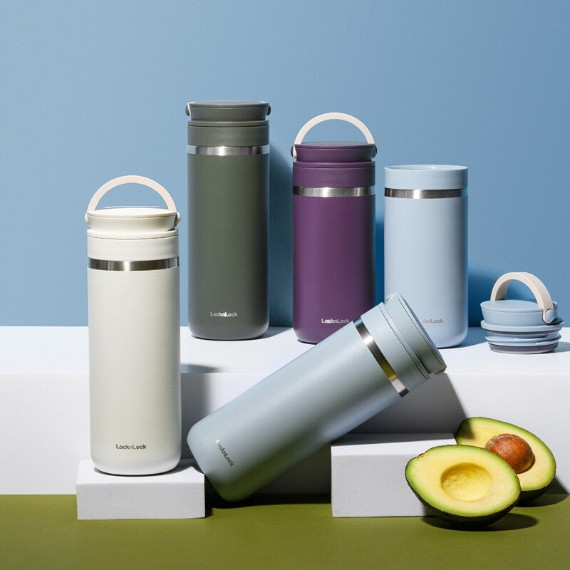 Locknlock METRO 兩用保溫杯 475ml  LHC4274