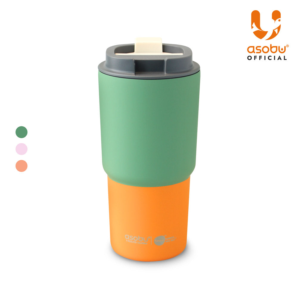 加拿大 Asobu 陶瓷塗層保溫杯 650ml 拼色款