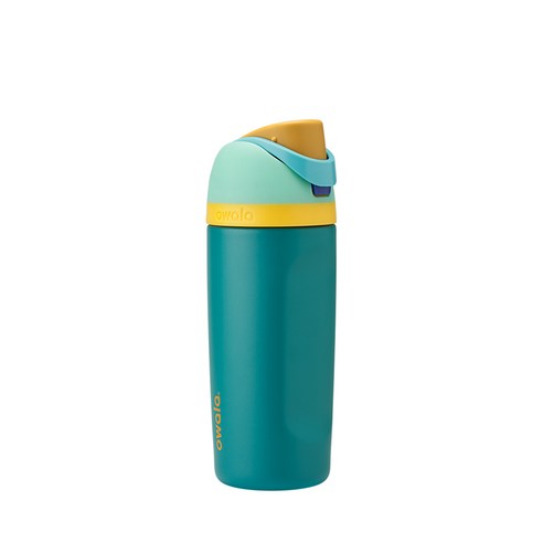 Owala Kids FreeSip 不鏽鋼保溫吸管水瓶 16oz Splishy Splishy
