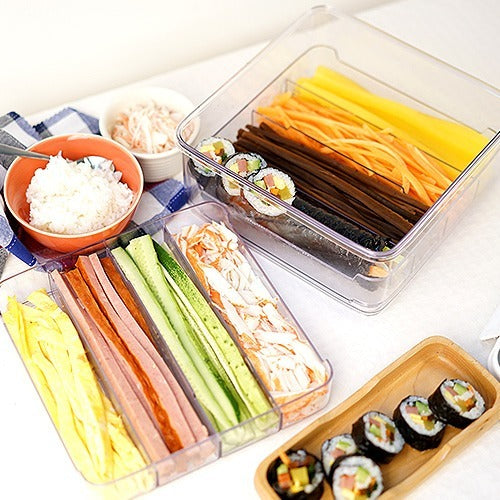 【韓國昌信】SKYLOCK密扣分格式保鮮盒 –4號(3800ml)