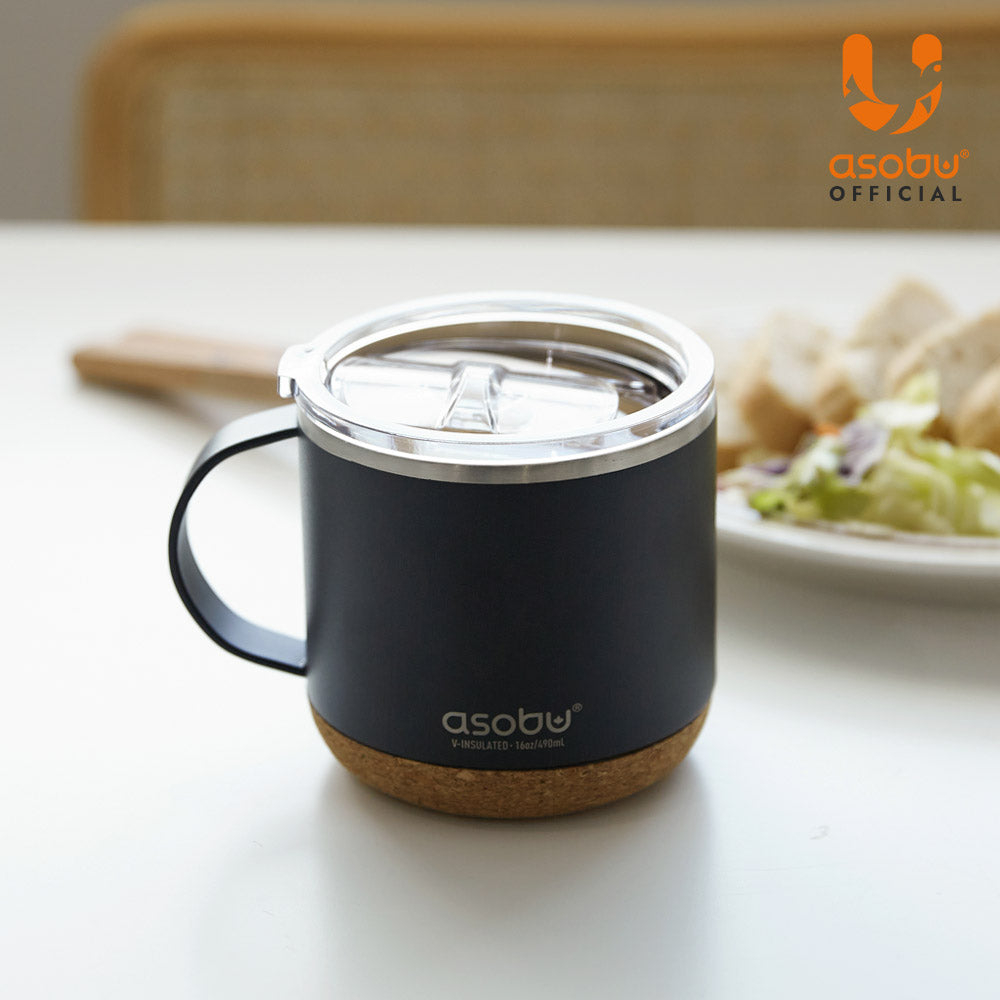 加拿大 Asobu 陶瓷塗層不鏽鋼杯 490ml
