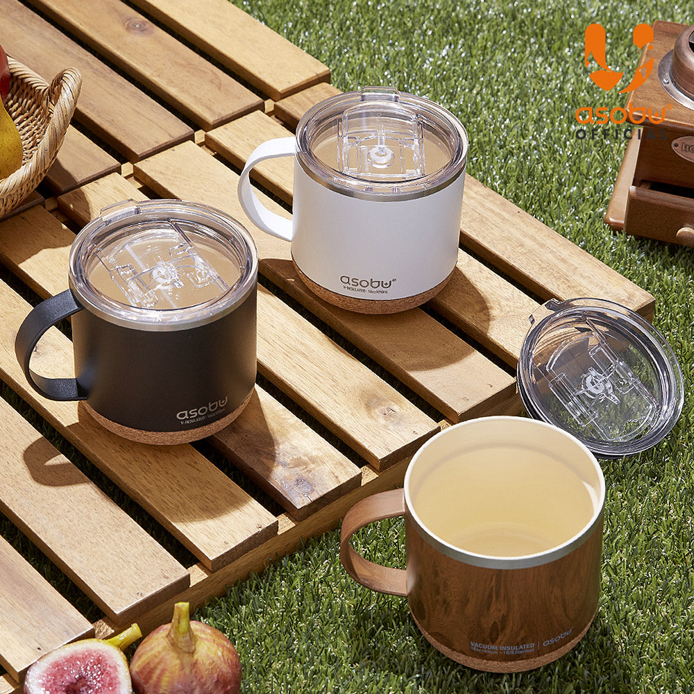 加拿大 Asobu 陶瓷塗層不鏽鋼杯 490ml