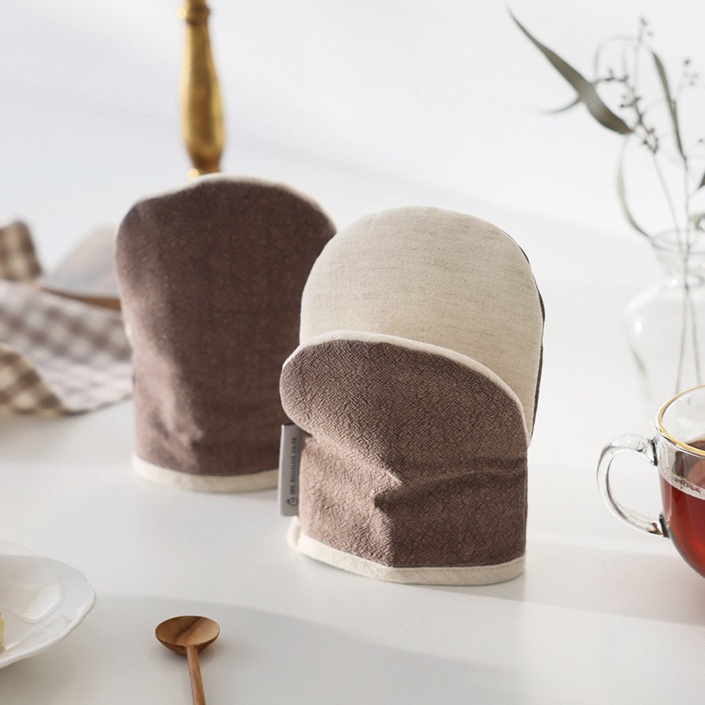 韓國製 BELLELIFE 日常純棉隔熱烤箱手套