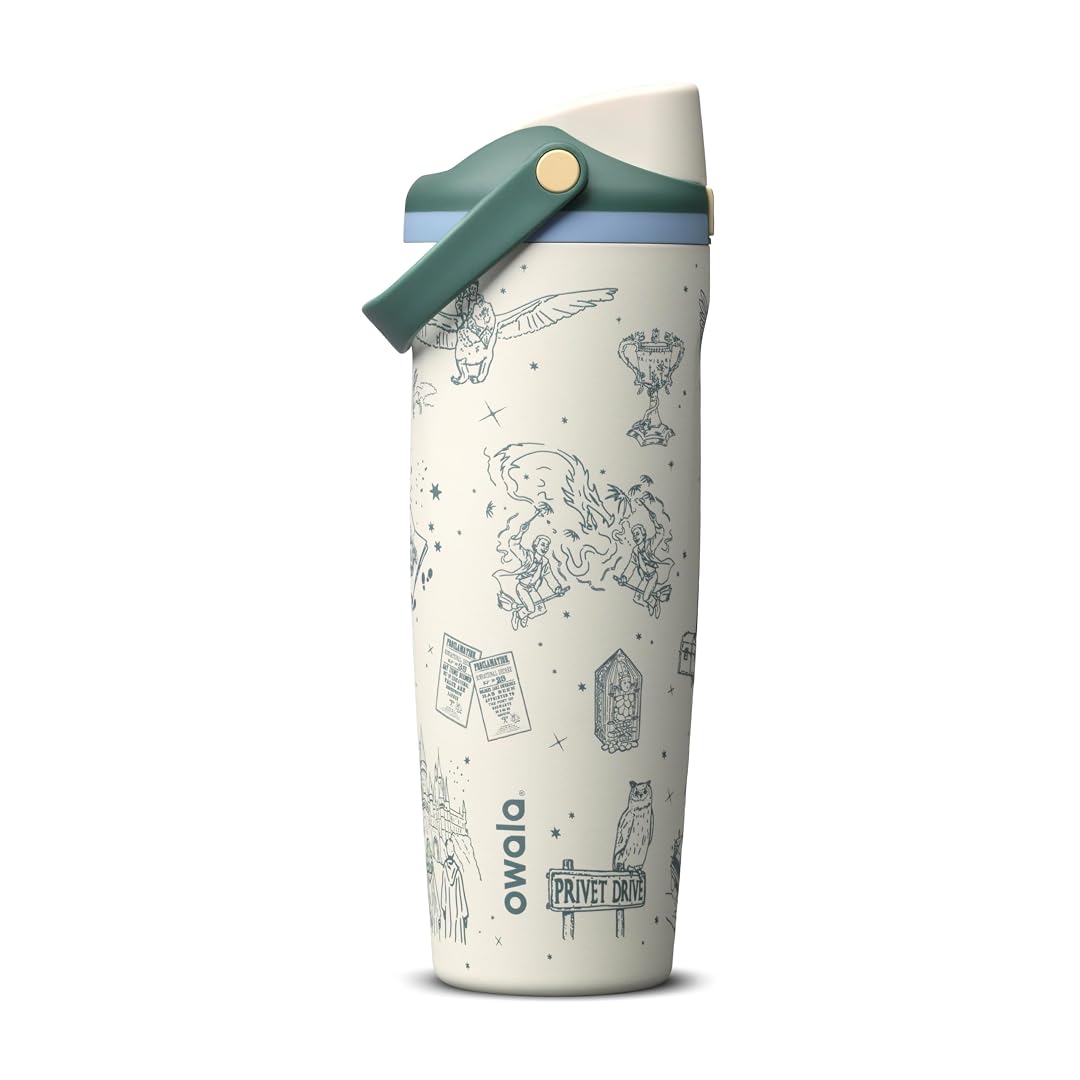 Owala Harry Potter FreeSip Sway 不鏽鋼保溫吸管水瓶 30oz 887ml Vignettes