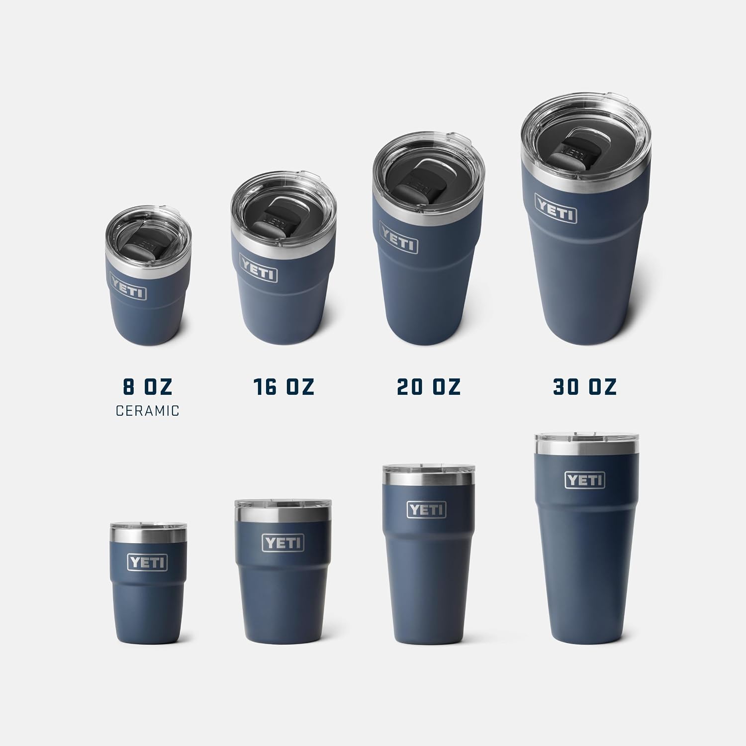 YETI Rambler 8oz 可堆疊隔熱咖啡杯