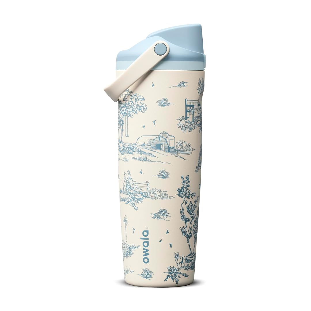 Owala FreeSip Sway 不鏽鋼保溫吸管水瓶 30oz 887ml Toile Be Home