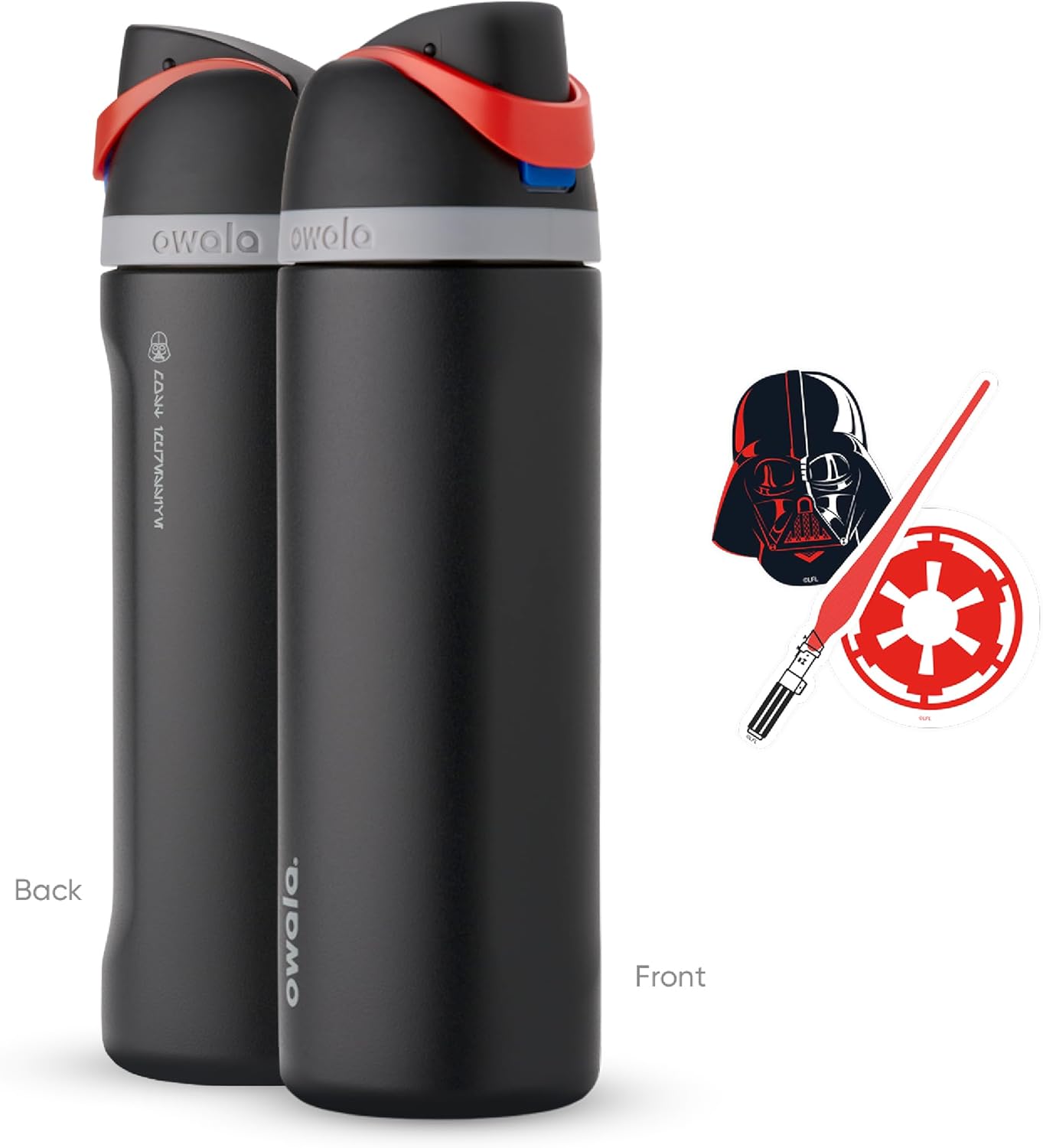 Owala Star Wars FreeSip 不鏽鋼保溫吸管水瓶 24oz Darth Vader