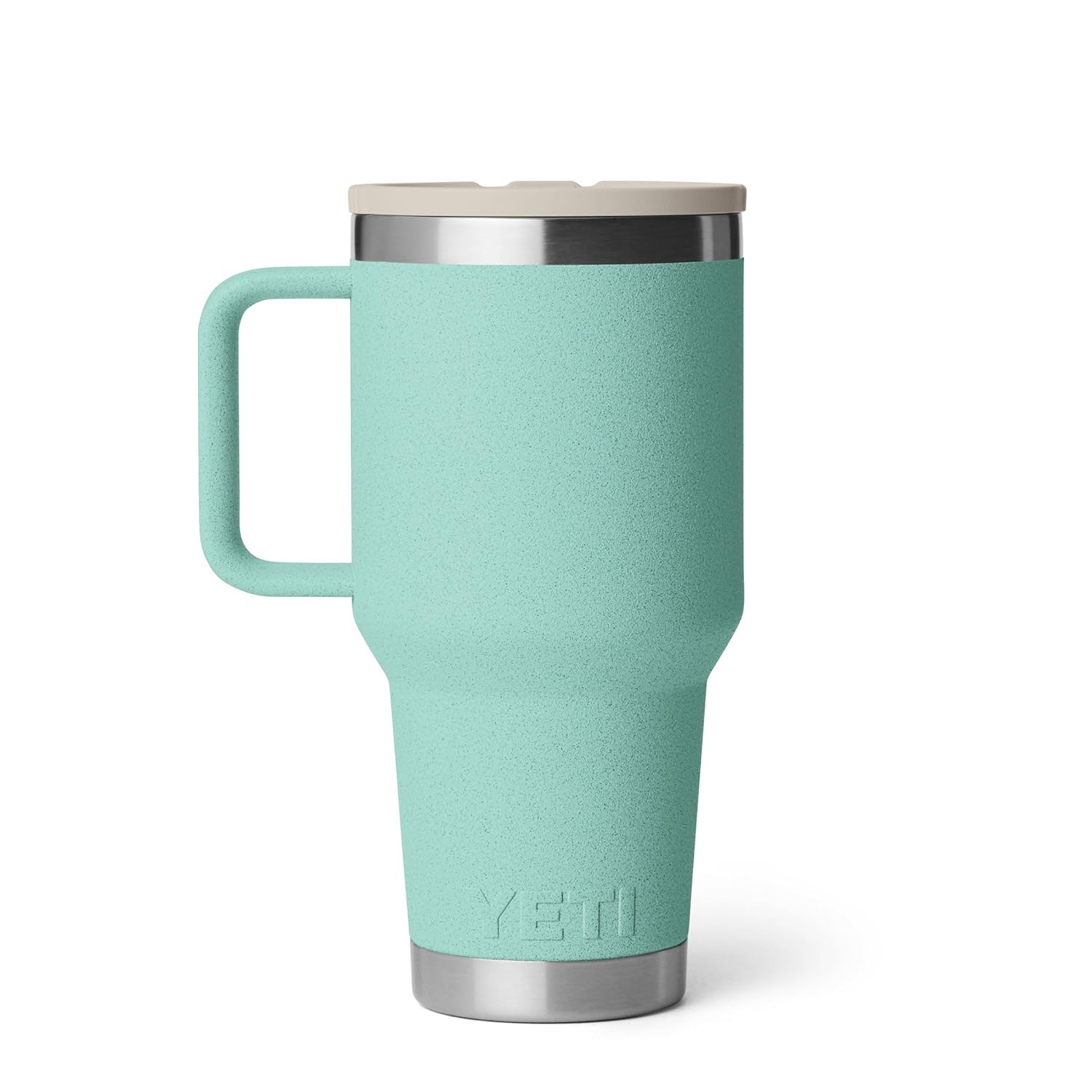 YETI 30oz高容量旅行杯  保溫防漏杯 Sea Stone（Sea Stone-Textured）