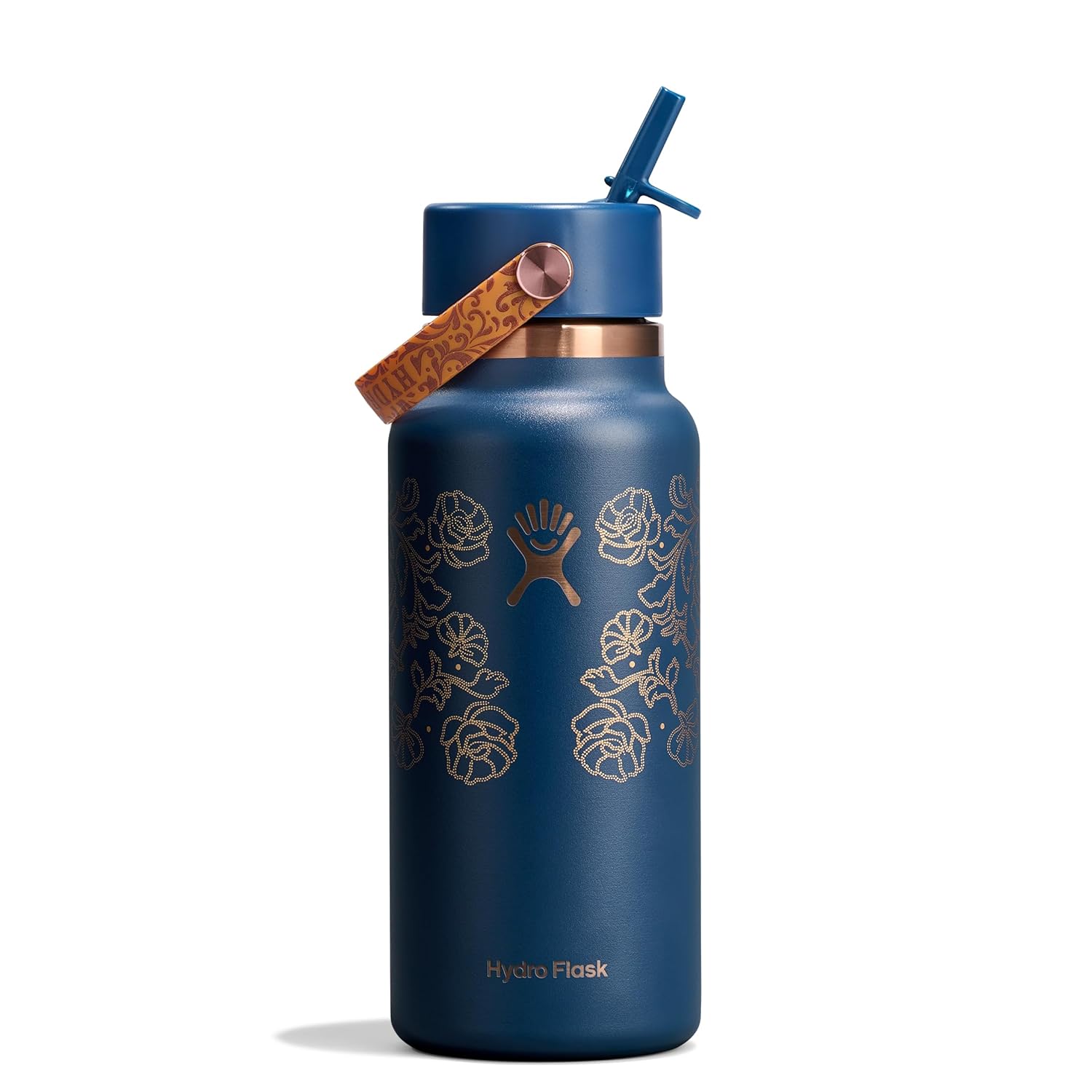 Hydro Flask 32oz (946ml) 寬口不鏽鋼保溫瓶 Western Dark Blue