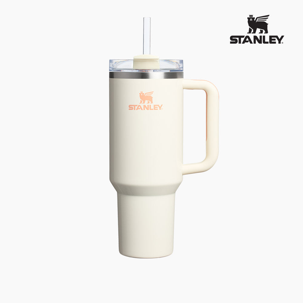 Stanley Quencher H2.0 Flow State Tumbler 保溫杯 1.18L Cream Apricot Gloss