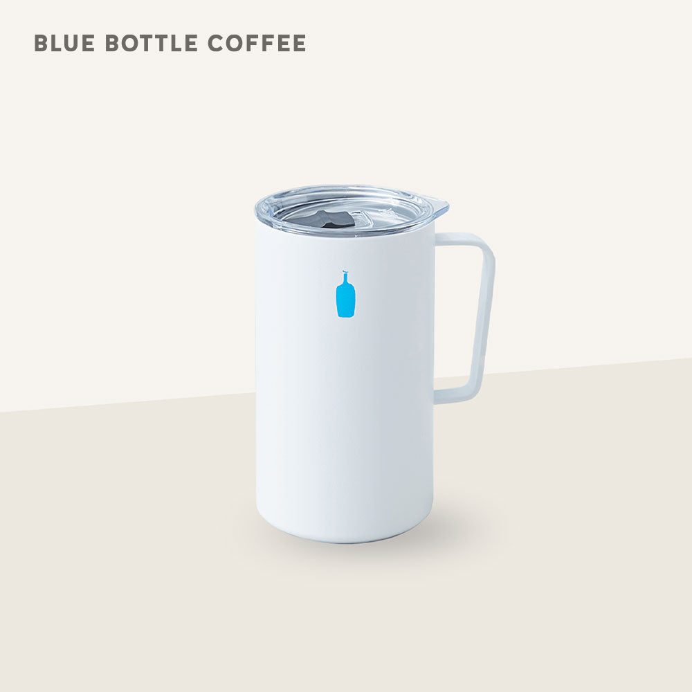 BLUE BOTTLE COFFEE 白色旅行保溫杯 591ml