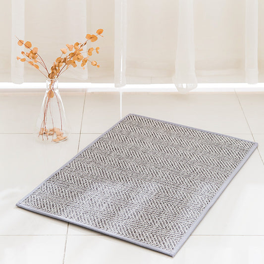 Scandinhome Dust-Free Zigzag Sisal-Look Seasonal Bath Mat 40x60 2pcs 地氈 地毯