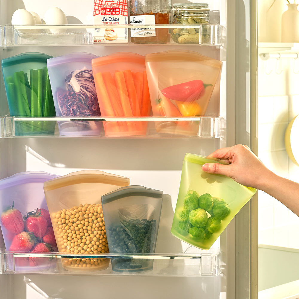 韓國製造 SILIPOT 可站立食品保鮮袋（490ml/760ml）