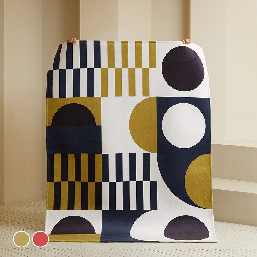 Scandinhome STAIR 地氈地毯 150x200 珊瑚色 現代簡約可水洗