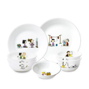 Corelle 康寧餐具 史努比 The Home 2人份 7件裝